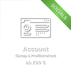 Account Setup & Profilstruktur