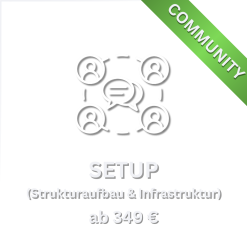 Community Strukturaufbau & Infrastruktur