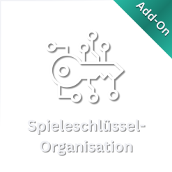 Spieleschlüssel-Organisation