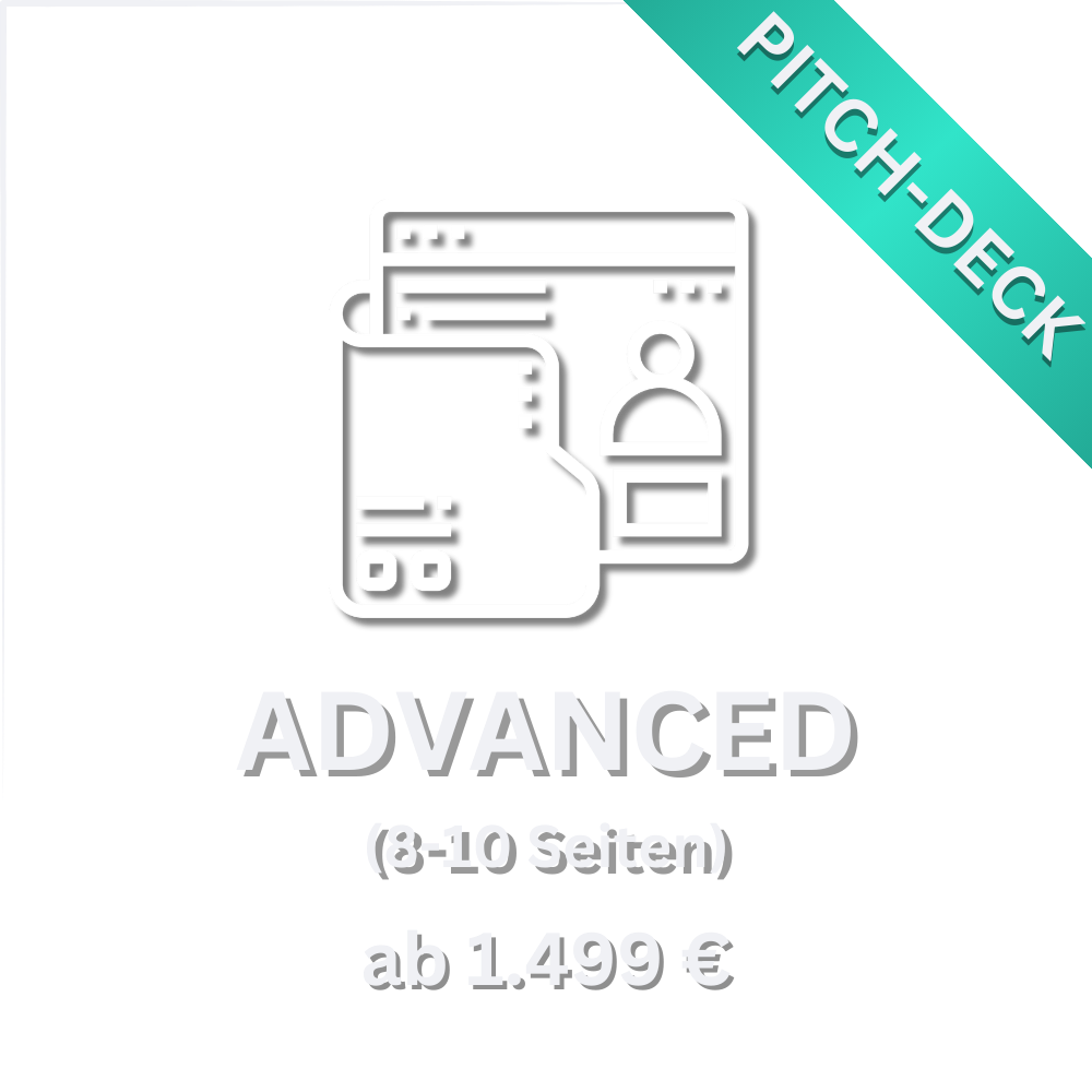Sponsoren Pitchdeck ADVANCED (8-10 Seiten)
