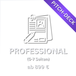 Sponsoren Pitchdeck PROFESSIONAL (5-7 Seiten)