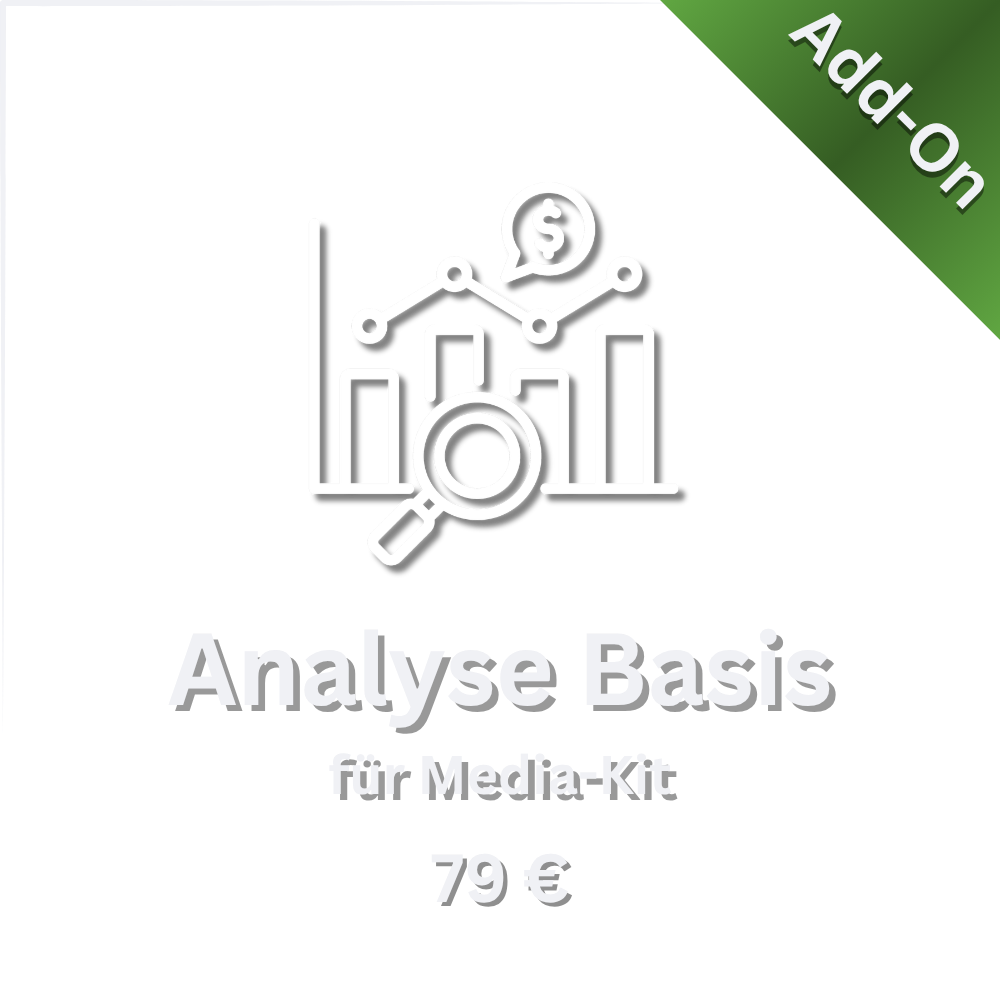 Analyse Basis für Media Kit