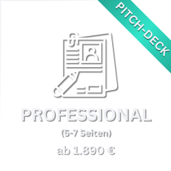 Unternehmens Pitchdeck PROFESSIONAL (5-7 Seiten)